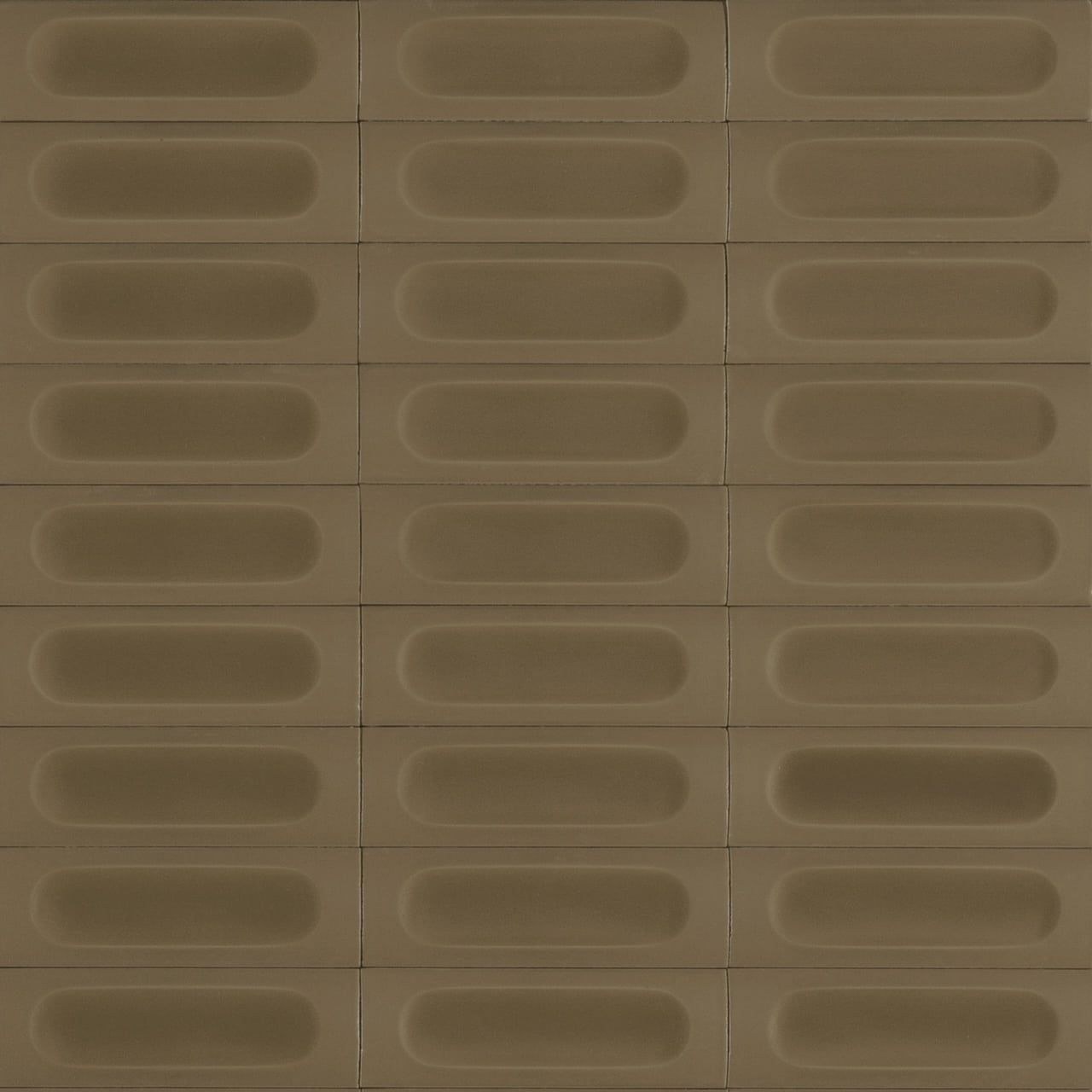 Marazzi Confetto Kaki STR. 3D Savoiardo 5x15cm MEUZ