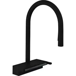 Hansgrohe Aquno Select m81 za sudoperu 170 3 mlaza sbox matt black 73831670