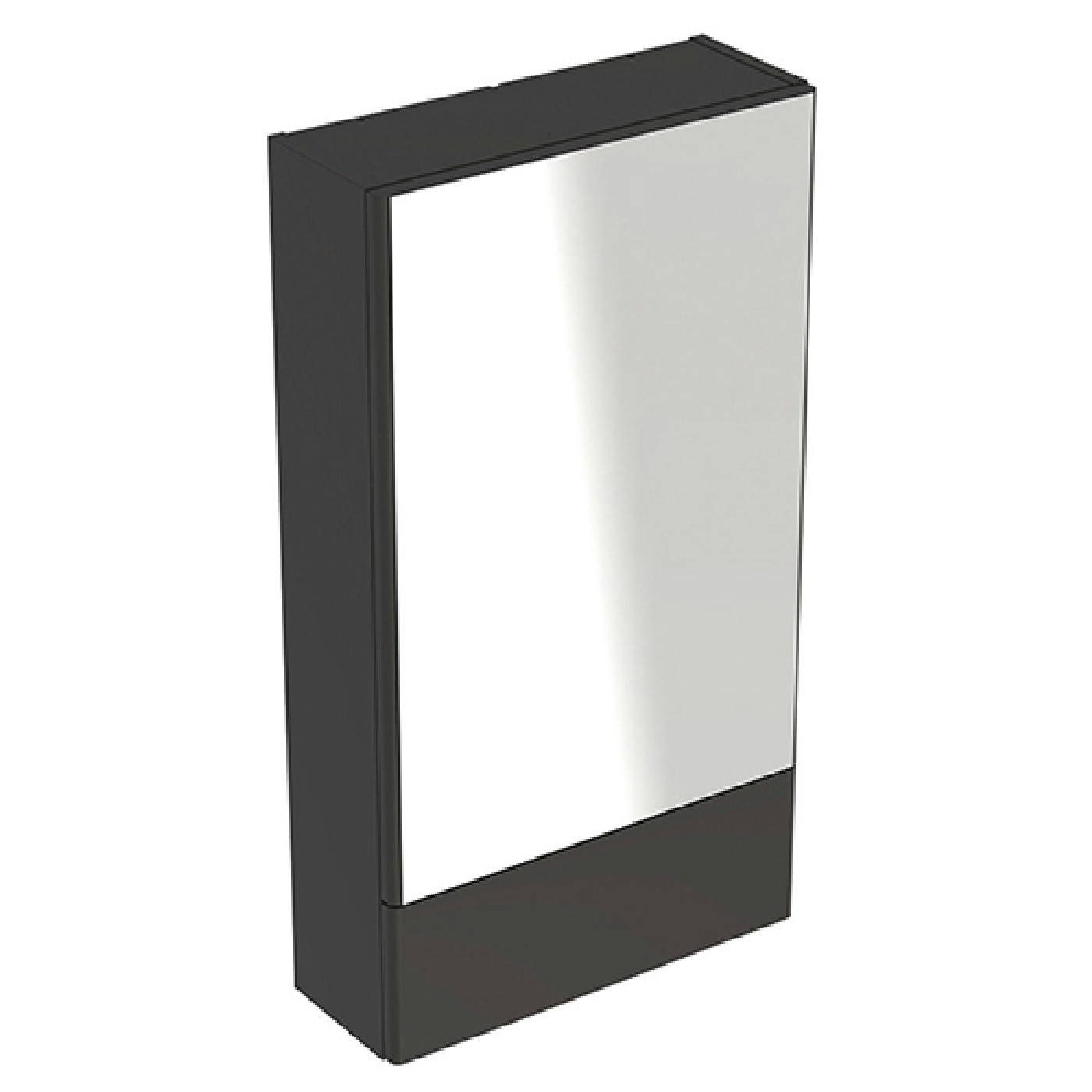 Geberit Selnova Square 50 ormarić sa ogledalom lava mat