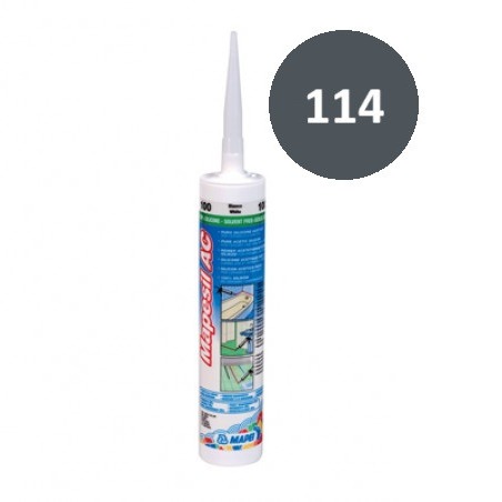 Mapei Mapesil AC 114 Antracit kartuša 310 ml