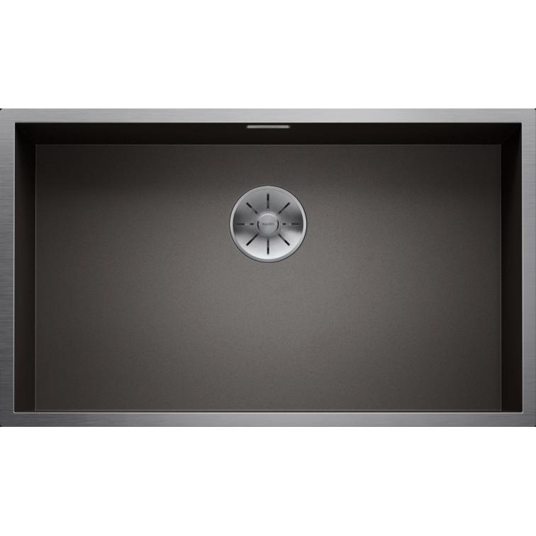 Blanco ZEROX 700-U Dark steel podgradna 526244