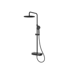 COPEN CoolTouch Termostatska baterija P sa usponskim tušem matt black C-01-504MB