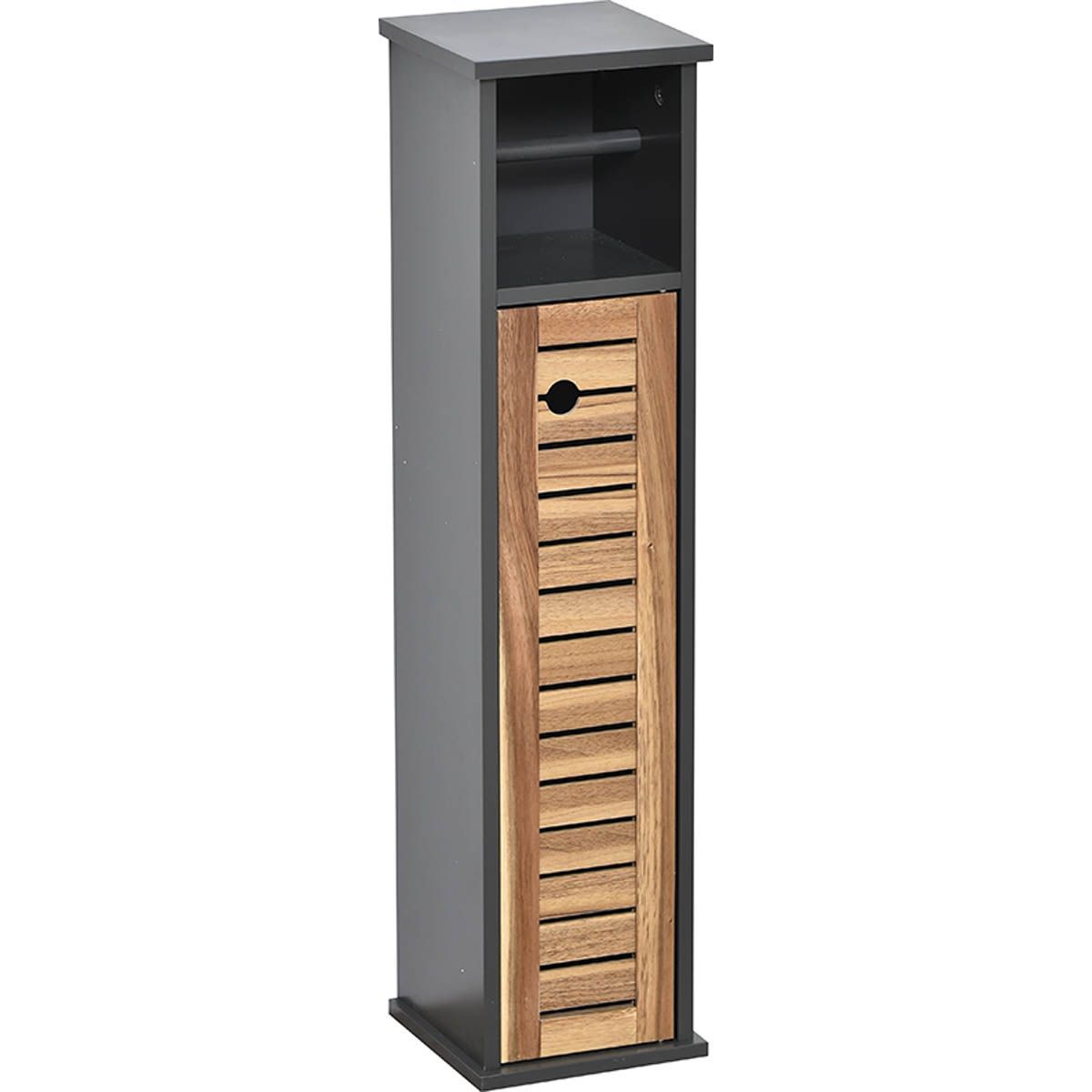 Tendance Acacia držač toaletnog papira sa ostavom 18X18X75CM MDF