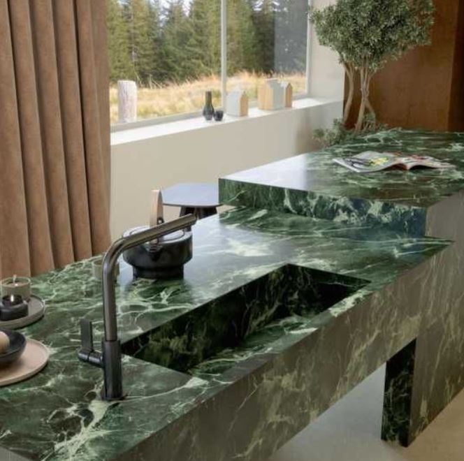 Marazzi Grande Marble Look 162x324 12mm Grande Marble Look Verde Aver satin MAZ0