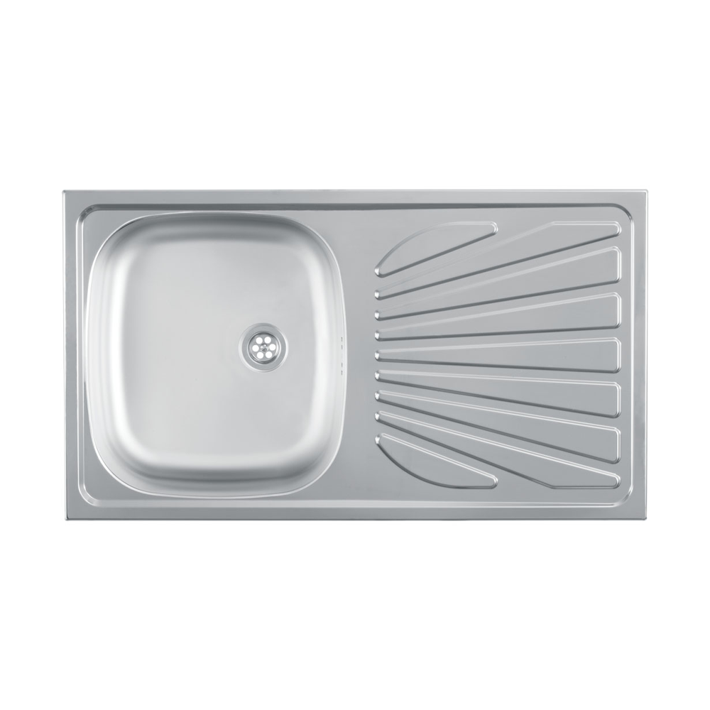 Metalac Luna FLEX 1D inox-uni, fi60 770x435 056675