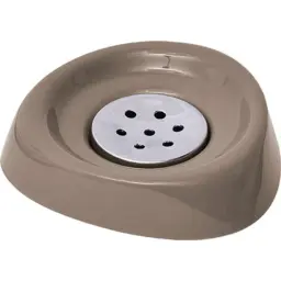 Tendance Konusna posuda za sapun 12,5x12,5x2,5cm pp sivo smeđa