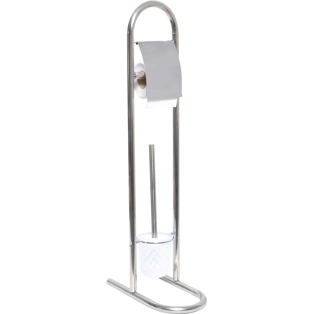 Tendance Držač toalet papira i wc četke 175X295X80 CM NERĐAJUĆI ČELIK HROM