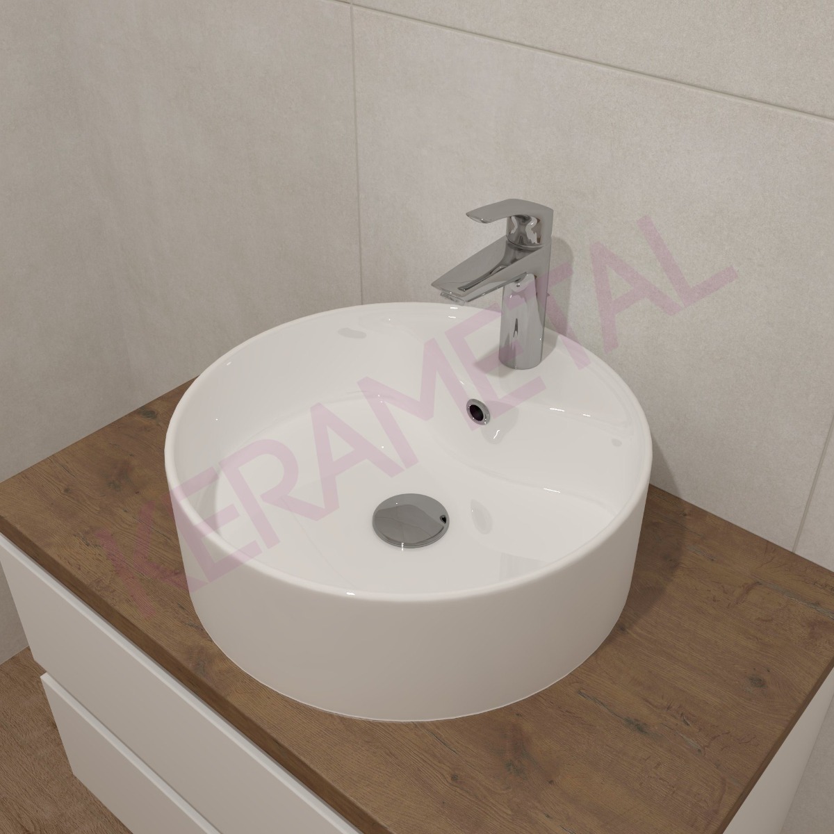 Elegant KS-fi 460/160mm nadgradni lavabo
