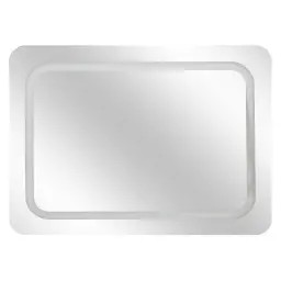 Five Ogledalo za zid sa led svetlom 65x2,5x49cm mdf/metal