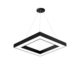 Braytron LED Visilica Kvadratna 45W Crni CCT BH16-07281