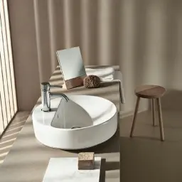 Geberit Lavabo 600 x 450 mm nadgradni Variform Ovalni Sa Prelivom 500.772.01.2