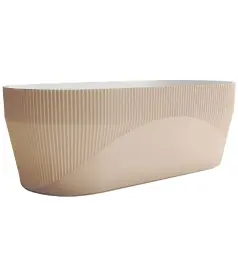 COPEN GINGER Kada samostojeća 1700x800x580mm bež/mat bela C-08-L1003B/MW