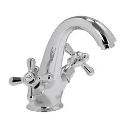 Emmevi dvoručna za lavabo DECO hrom