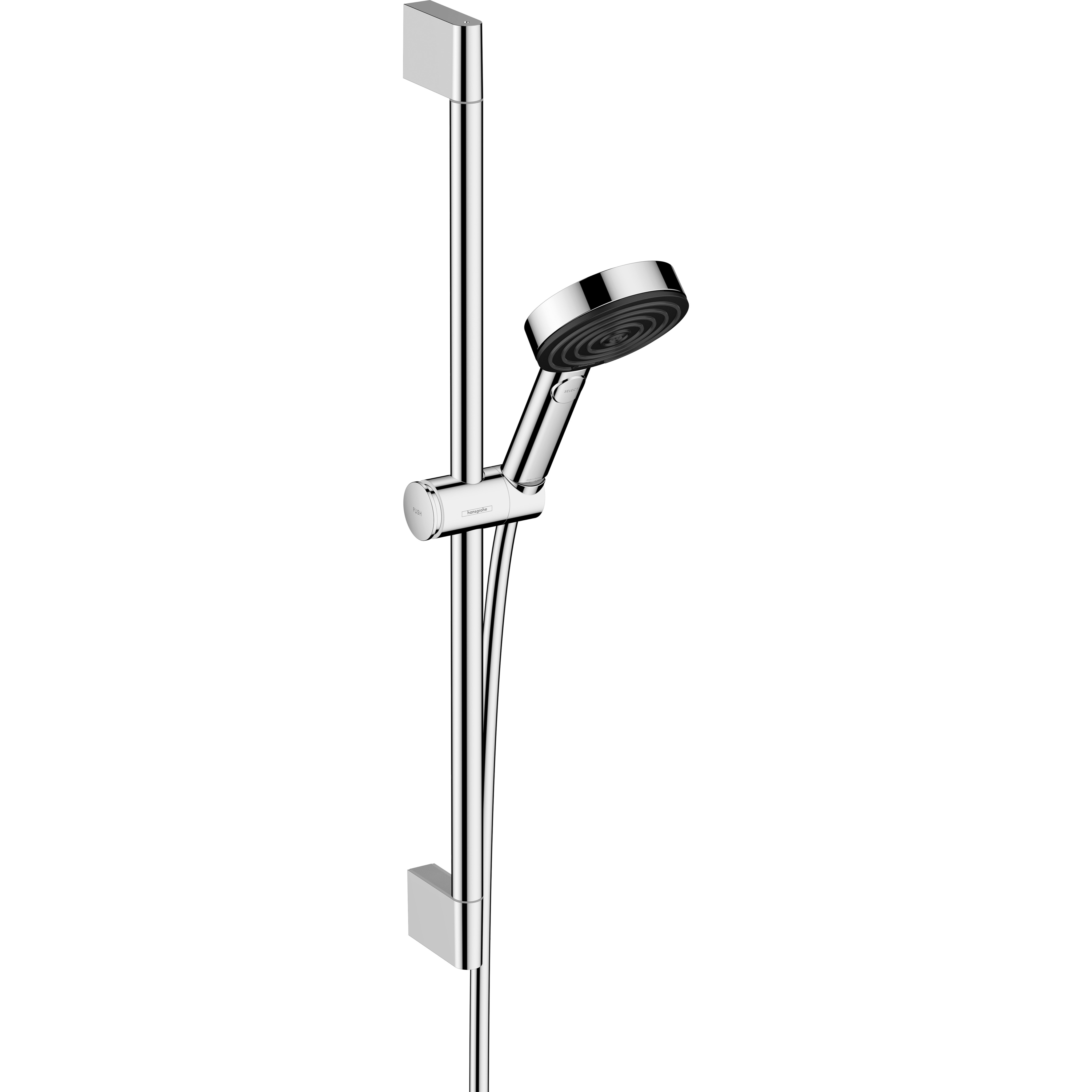 Hansgrohe Pulsify Select S 105 klizna šipka set Relaxation Ecosmart 3jet (L=65cm) 24161000
