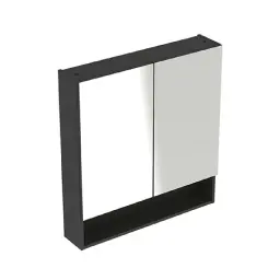Geberit Selnova Square 60 ormarić sa ogledalom sa dvoje vrata lava mat