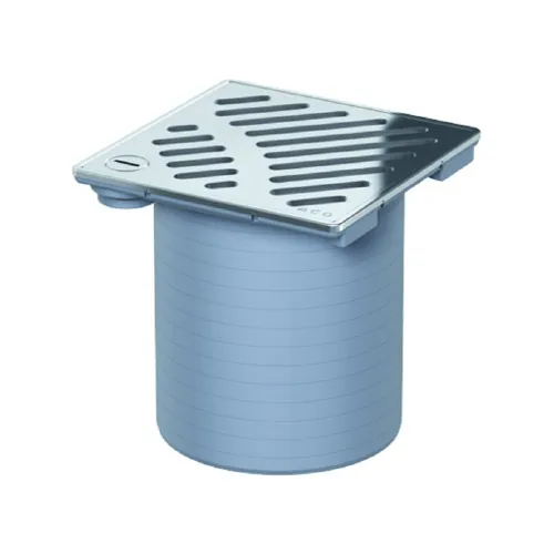 Aco Easyflow plastični gornji deo slivnika sa rubom i rešetkom od inox-a 5141.22.00