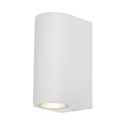Braytron GU10 Zidna Svetiljka Double Beli IP44 BG32-00220