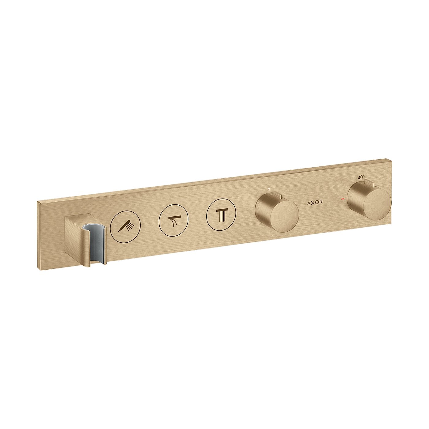 Hansgrohe Axor Showersolutions Select termostatski modul 3 funkcije brushed bronze 18356140