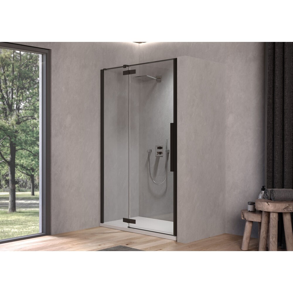 Kolpa Polaris Tuš vrata samostojeća N100 - Leva B/1 Black 515970
