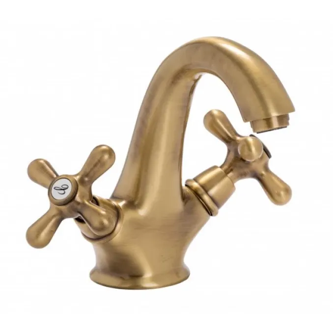Emmevi dvoručna za lavabo DECO bronza