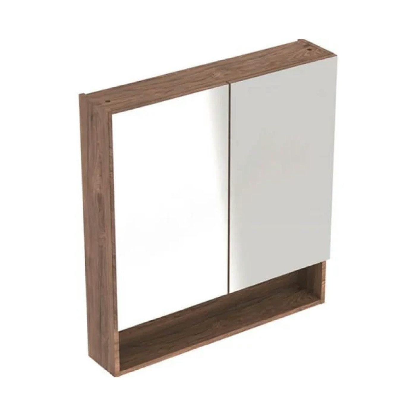 Geberit Selnova Square 60 ormarić sa ogledalom orah
