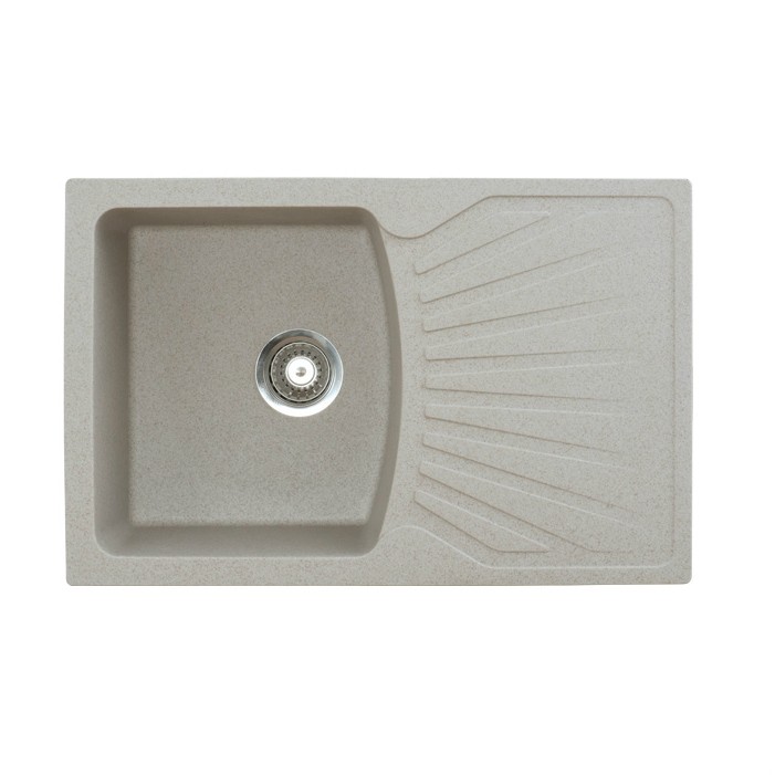 Metalac X Granit Quadro PLUS 770x500 fi 90 sa sifonom Beige 137412