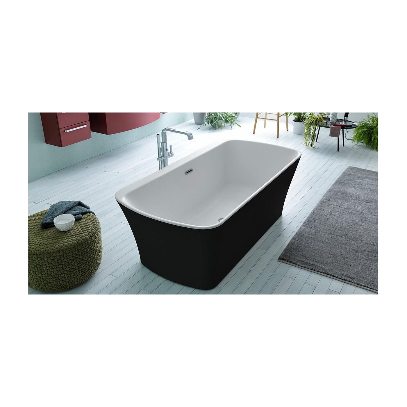 Kolpa MARILYN-FS 180x90/O BLACK/WHITE