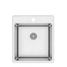 Metalac Ideal 400B Inox usadna 450x505 sa sifonom fi90 362630
