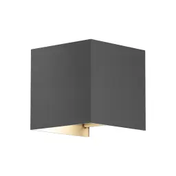 Braytron Zidna Svetiljka Double Sivi IP54 BG38-03402