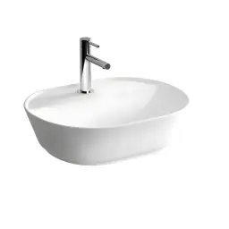 Vitra Lavabo nadgradni Geo 54,5x43cm bez preliva sa otvorom za slavinu