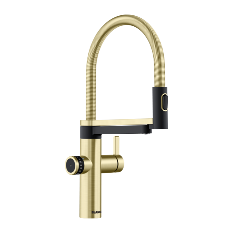 Blanco EVOL-S Pro zlatno saten 527430
