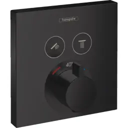 Hansgrohe Termostatski mešač za tuš kadu matt Black 15763670