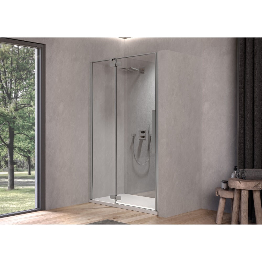 Kolpa Polaris Tuš vrata samostojeća N140 - Leva SBR/1 Silver brill 515930