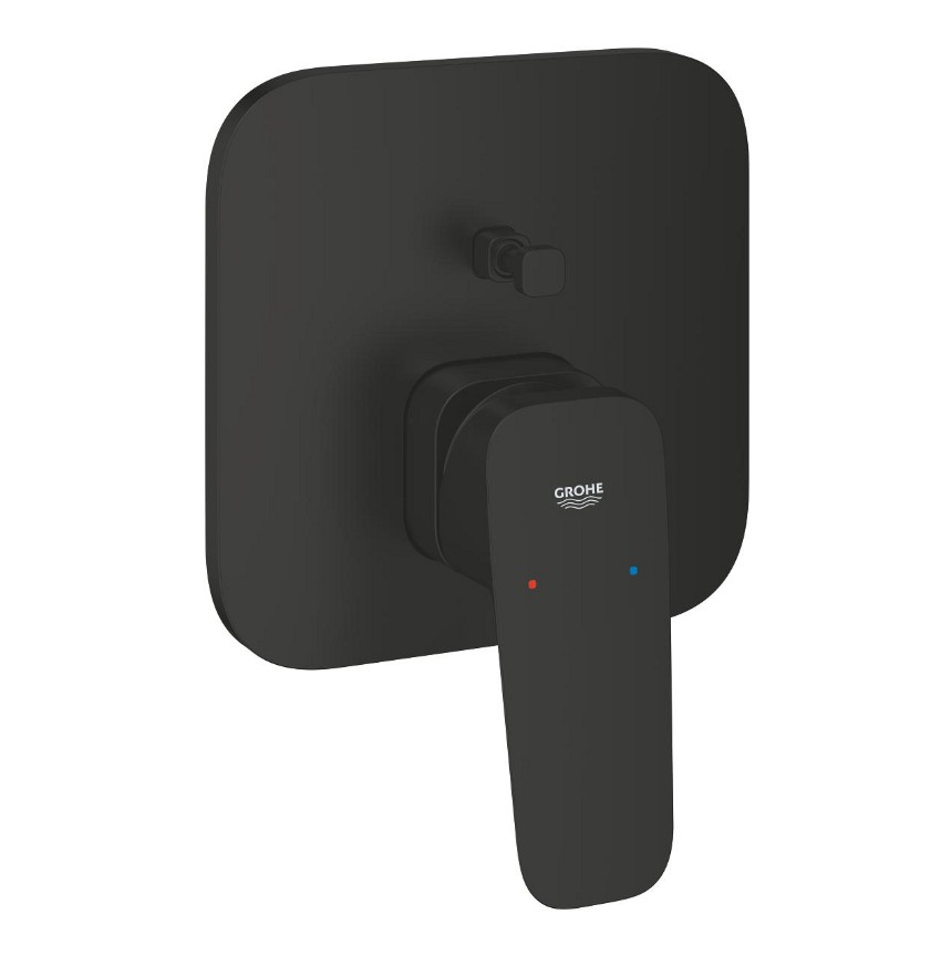 Grohe Cubeo mešač sa prebacivačem matt Black 1017782430
