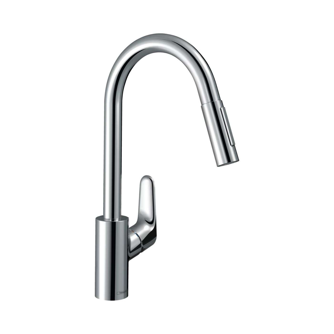Hansgrohe focus m41 240 za sudoperu izvlačni tuš 2 jet matt black 31815670