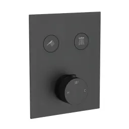 COPEN CoolTouch Maska termostatske baterije square mat crna C-01-512MB