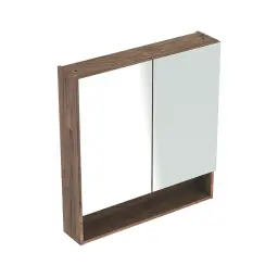 Geberit Selnova Square ormarić sa ogledalom sa dvoje vrata orah 788cm 501.270.00.1