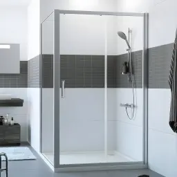Huppe Classics 2 Tuš vrata 140cm 2D Silver H=2000