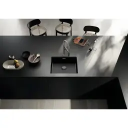 Blanco CLARON 500-U saten dark steel 527834