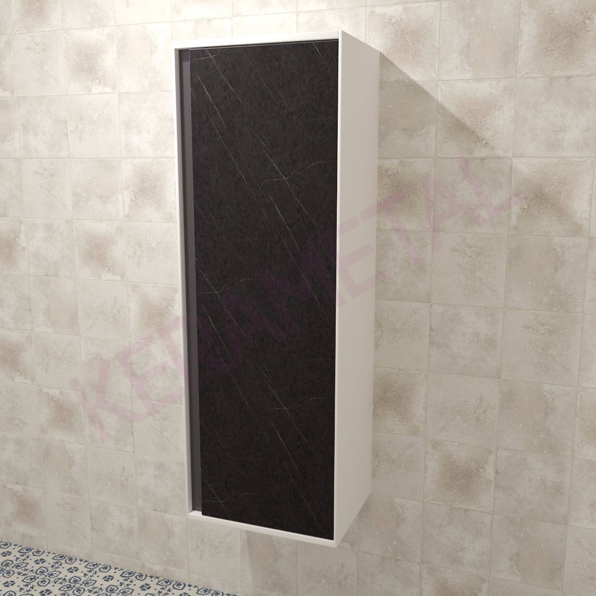 Kolpa ormarić Pandora P 1302mm Black stone 514320