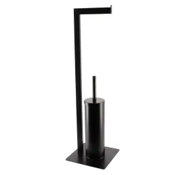 Tendance Samostojeći Držač toalet papira i wc četke 21X12X69CM METAL Crna