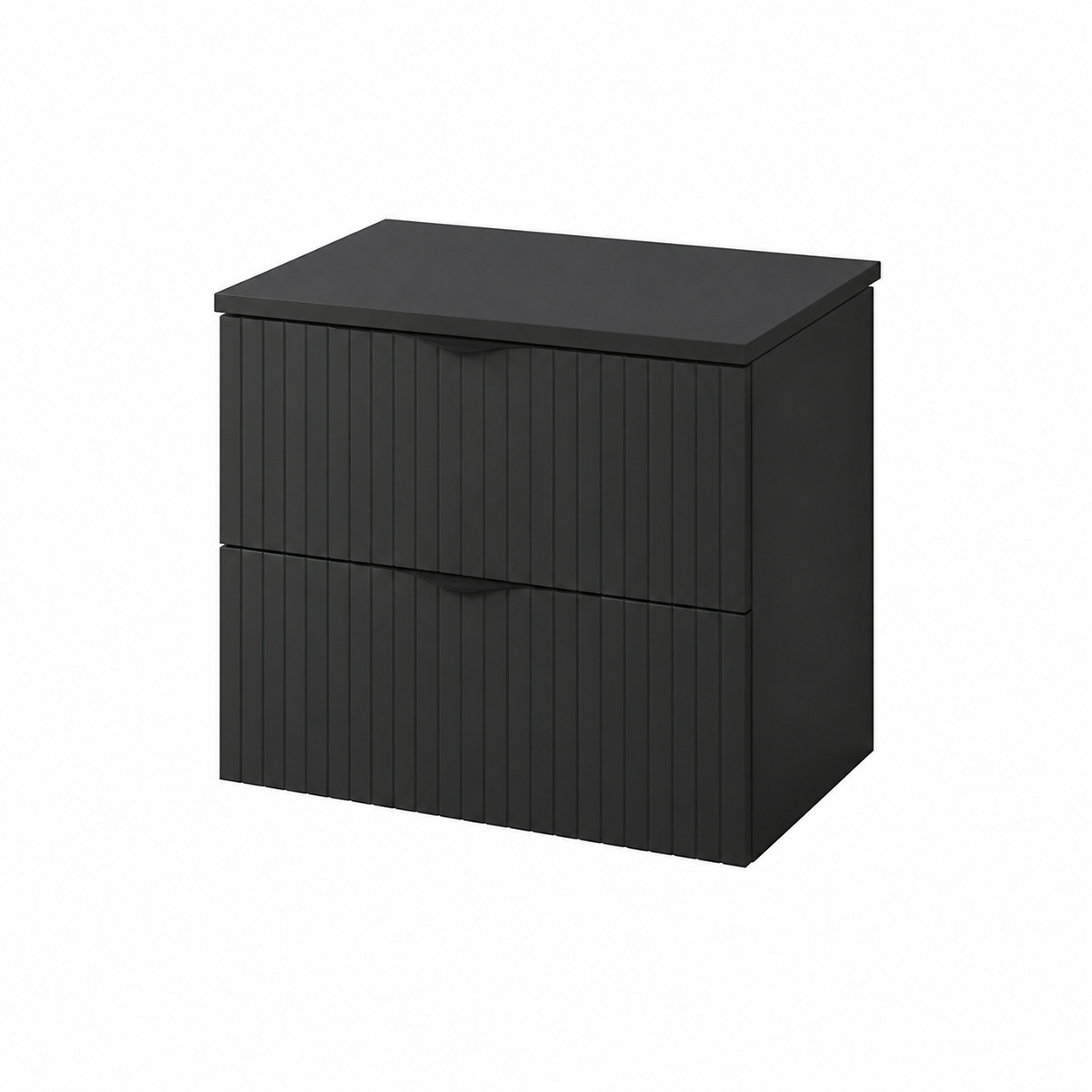 Cersanit Tirso Set 60cm Crna (Ormarić sa fiokama + Radna ploča)