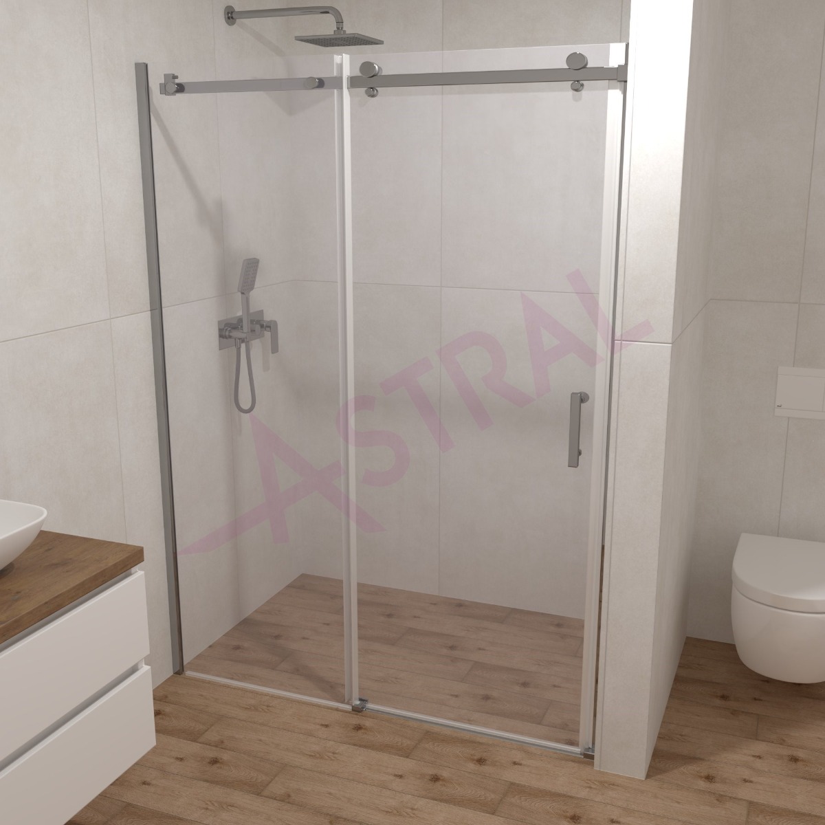 Astral Leo TUŠ PARAVAN 140cm NANO 8mm