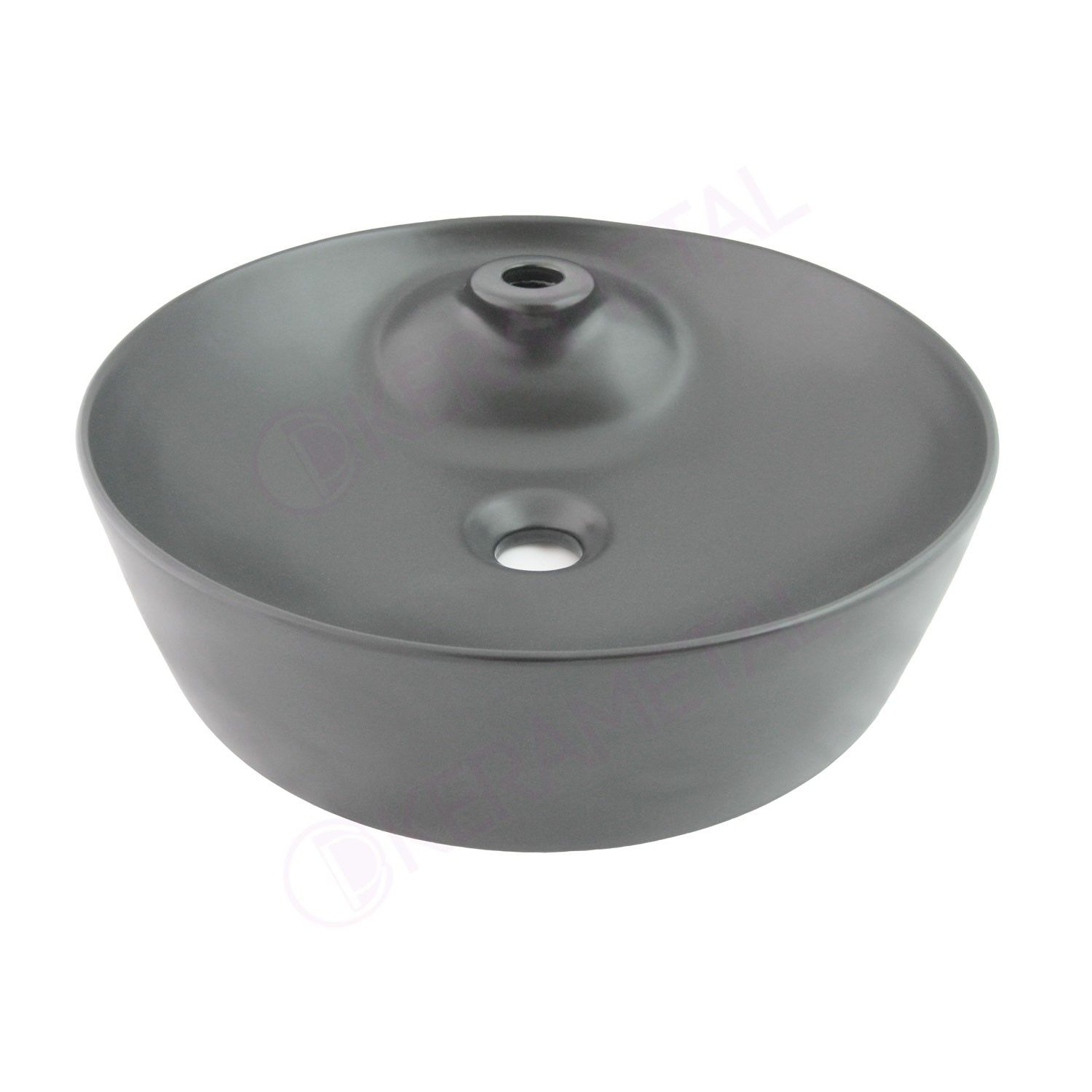 Elegant fi430/130mm CRNI MAT nadgradni lavabo