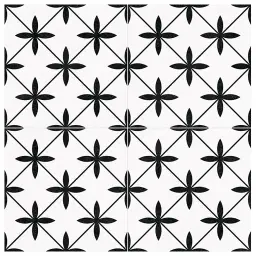 Dual gres POOLE White 45x45 M28