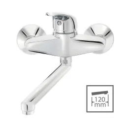 Herz Unitas baterija Simpaty S22 za kuhinju zidna izliv 120mm 00282