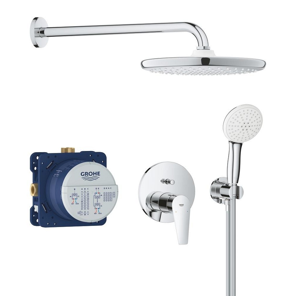 Grohe Bauedge ugradni set sa Tempesta tuš ružom 250 2F chrome 25290000