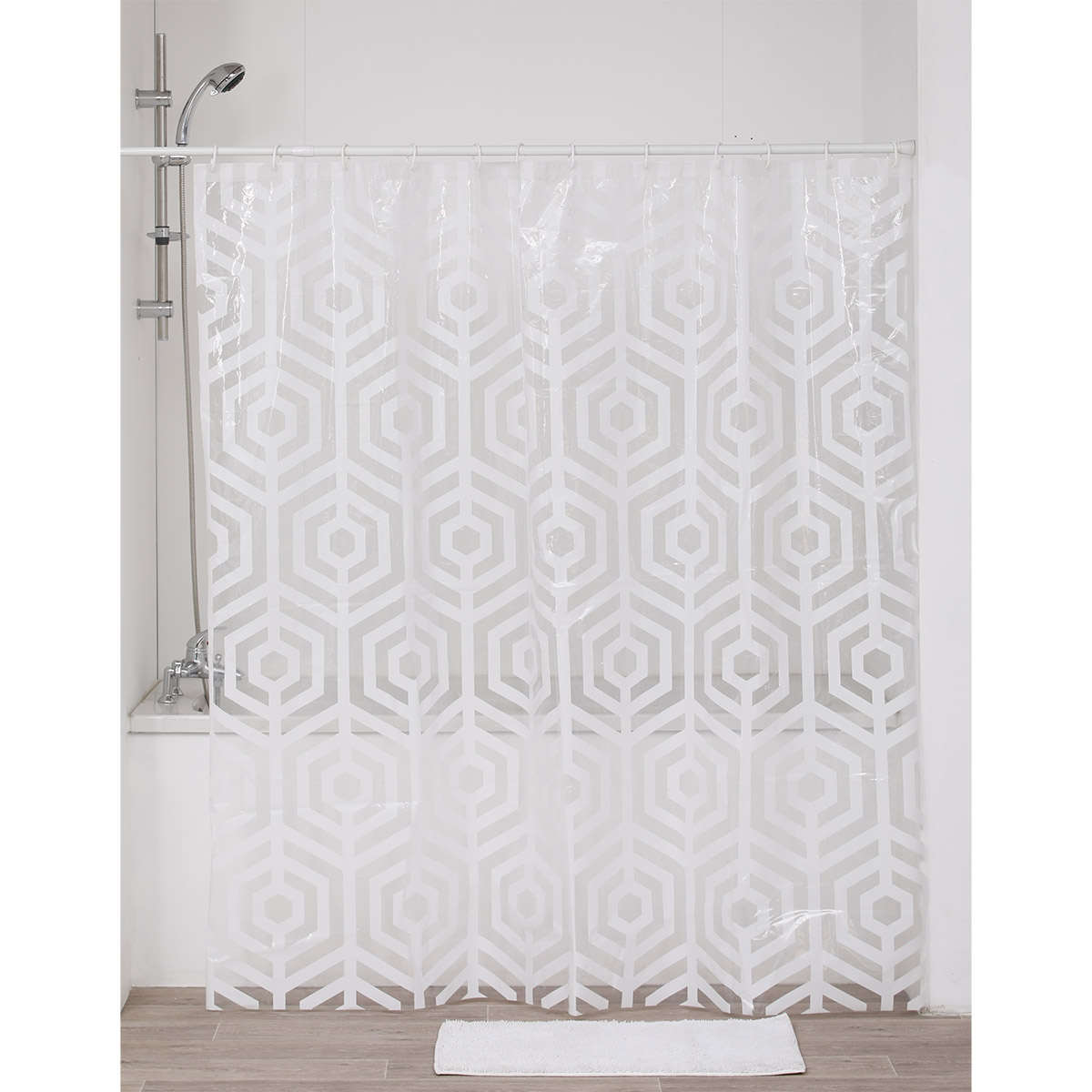 Tendance Zavesa za kadu 180X180CM TRIBECA PROVIDNA 1108720