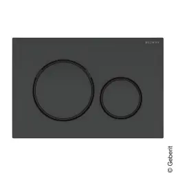 Geberit tipka Sigma 20 Crna /mat/lakirana 115.882.16.1