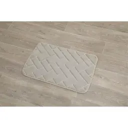 Tendance Tepih za kupatilo 60x40 cm poliester brick efekat sivo smeđa